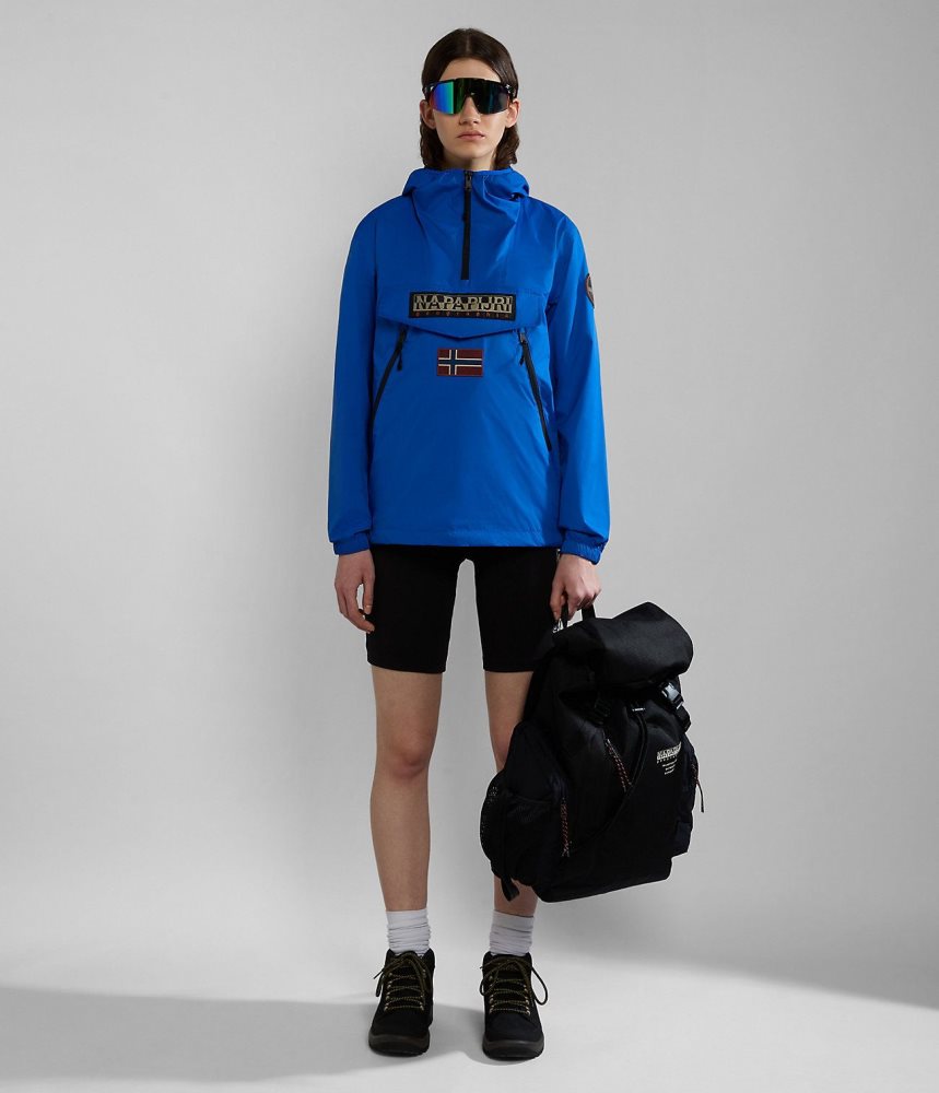 Napapijri Rainforest Ripstop Anorak Jacket - Unisex Anoraks Heren Blauw | WZGDVIA-15