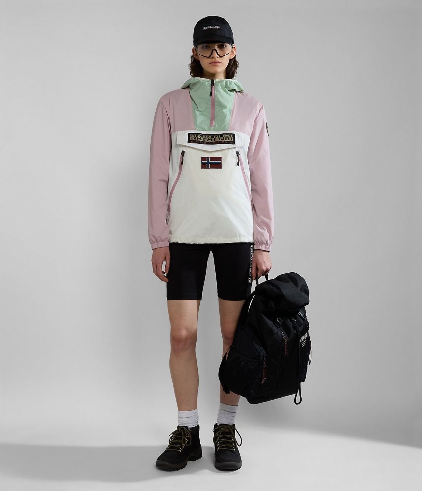 Napapijri Rainforest Ripstop Anorak Jacket - Unisex Anoraks Heren Multicolour | UCOPZXK-34