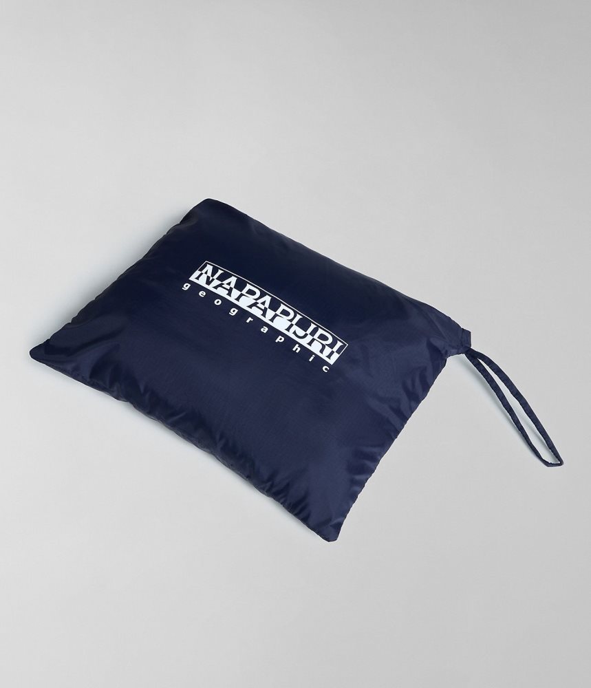 Napapijri Rainforest Ripstop Anorak Jacket - Unisex Regenjassen Heren Donkerblauw | TBRZYQX-54
