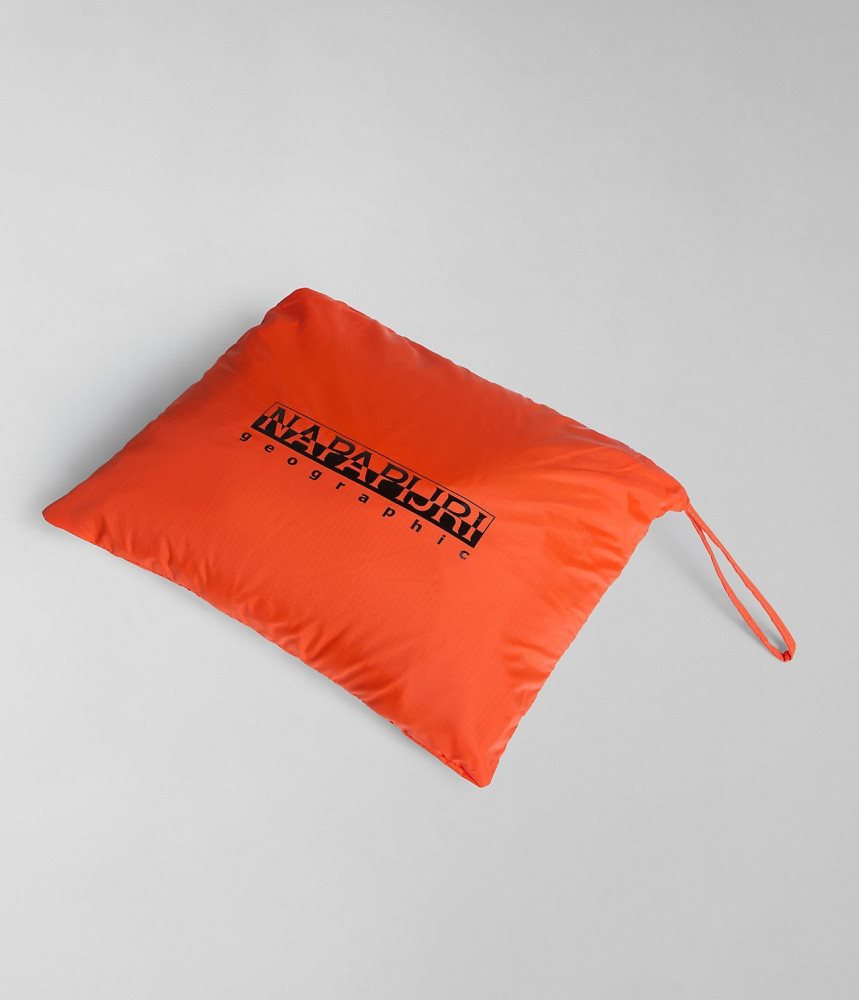 Napapijri Rainforest Ripstop Anorak Jacket - Unisex Anoraks Heren Oranje | JDMCGRB-83