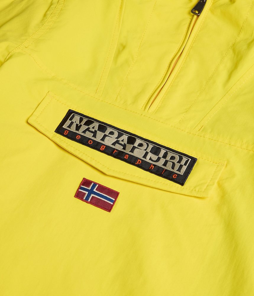 Napapijri Rainforest Summer Anorak Jacket (4-16 YEARS) Anoraks Kinderen Geel | RVNJZTH-15