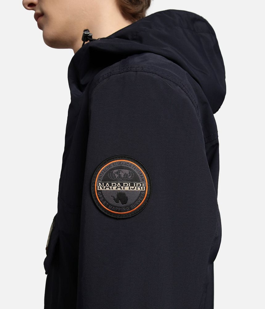 Napapijri Rainforest Summer Anorak Jacket Anoraks Heren Donkerblauw | MCTGUPB-67