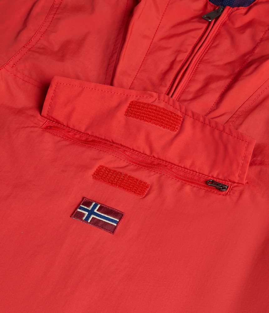 Napapijri Rainforest Summer Anorak Jacket (4-16 YEARS) Anoraks Kinderen Rood | GBIMYOA-61