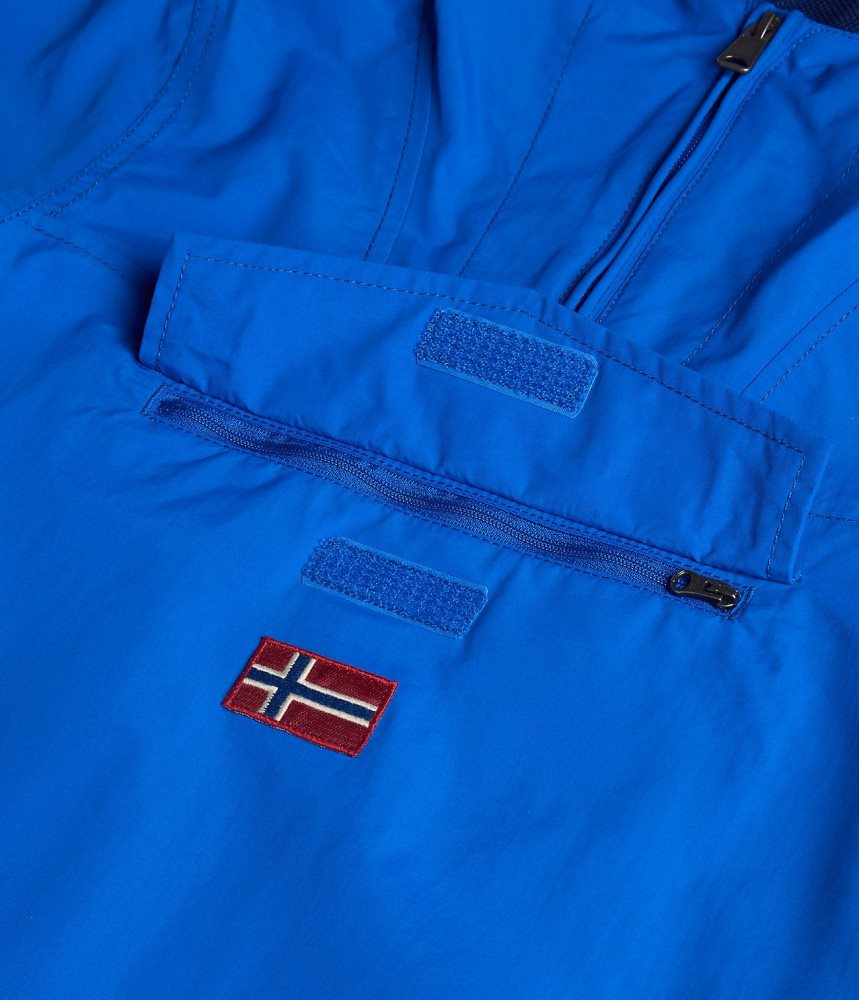 Napapijri Rainforest Summer Anorak Jacket (4-16 YEARS) Windjak Kinderen Blauw | FIOJELX-20