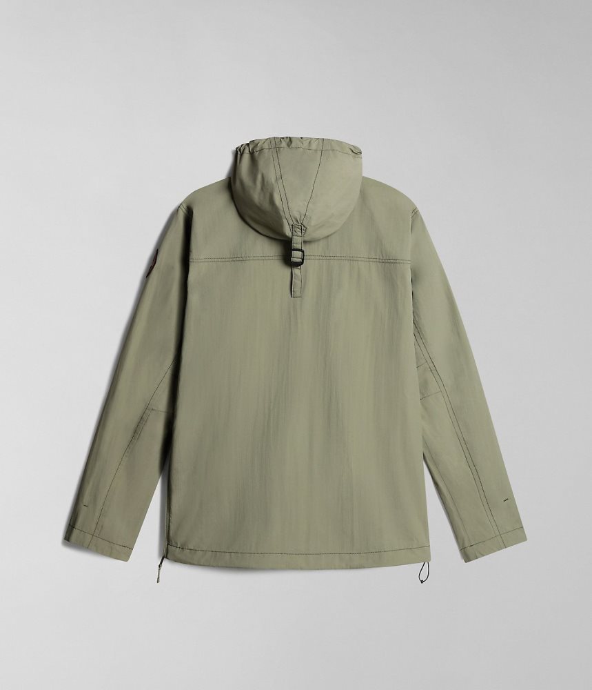 Napapijri Rainforest Summer Anorak Jacket Windjak Heren Groen | EZAVINH-97
