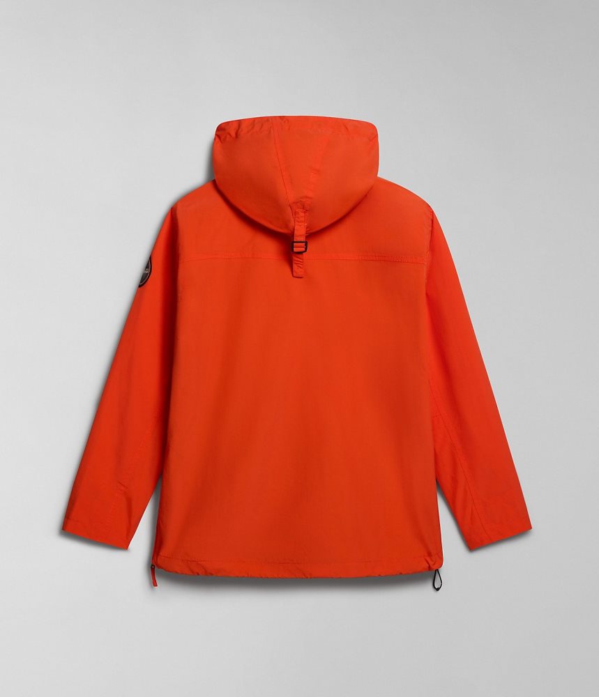 Napapijri Rainforest Summer Anorak Jacket Windjak Heren Oranje | ESKZDRC-96