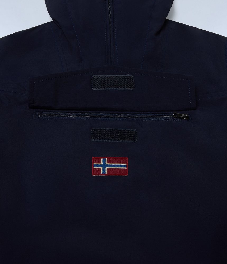 Napapijri Rainforest Winter Anorak Jacket (4-16 YEARS) Anoraks Kinderen Donkerblauw | XERVLJY-31