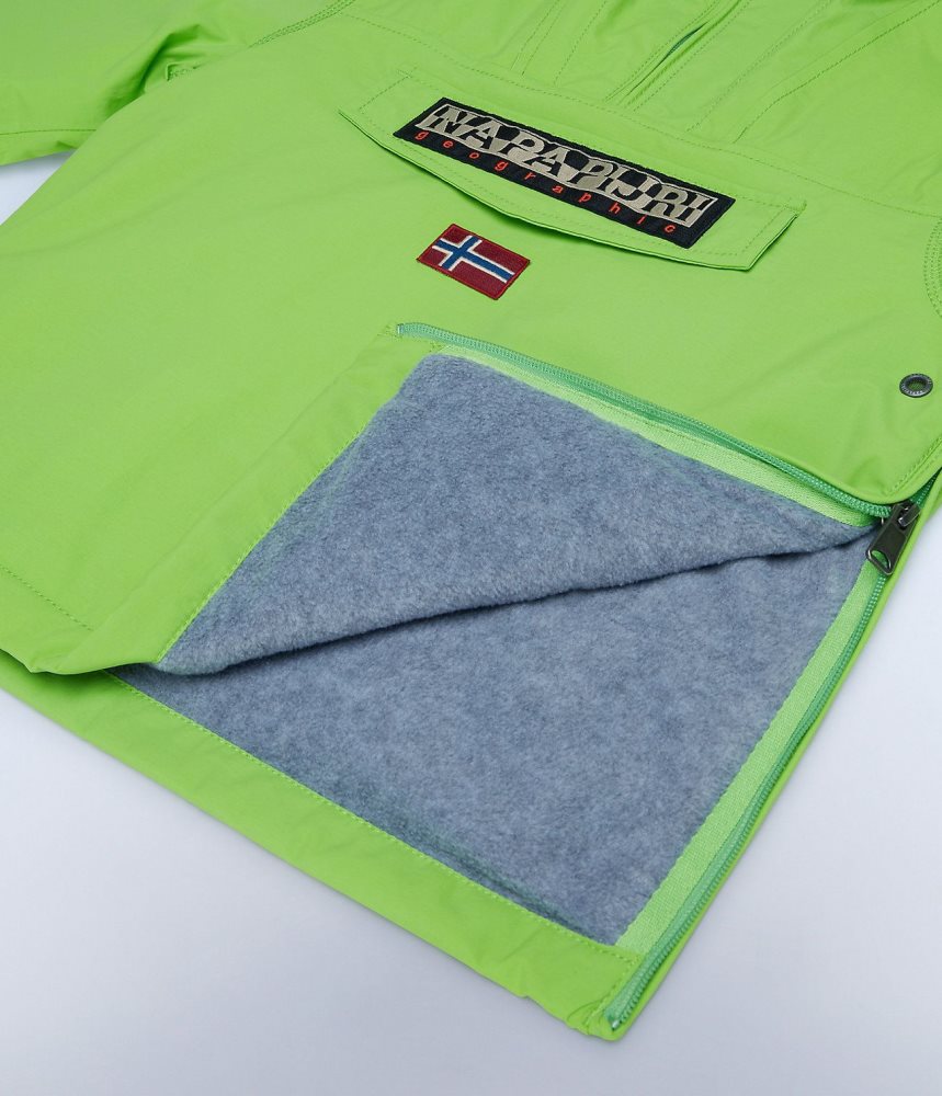 Napapijri Rainforest Winter Anorak Jacket (4-16 YEARS) Anoraks Kinderen Groen | QMGRDAH-62
