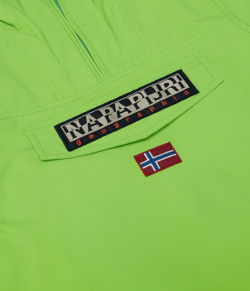Napapijri Rainforest Winter Anorak Jacket (4-16 YEARS) Anoraks Kinderen Groen | QMGRDAH-62