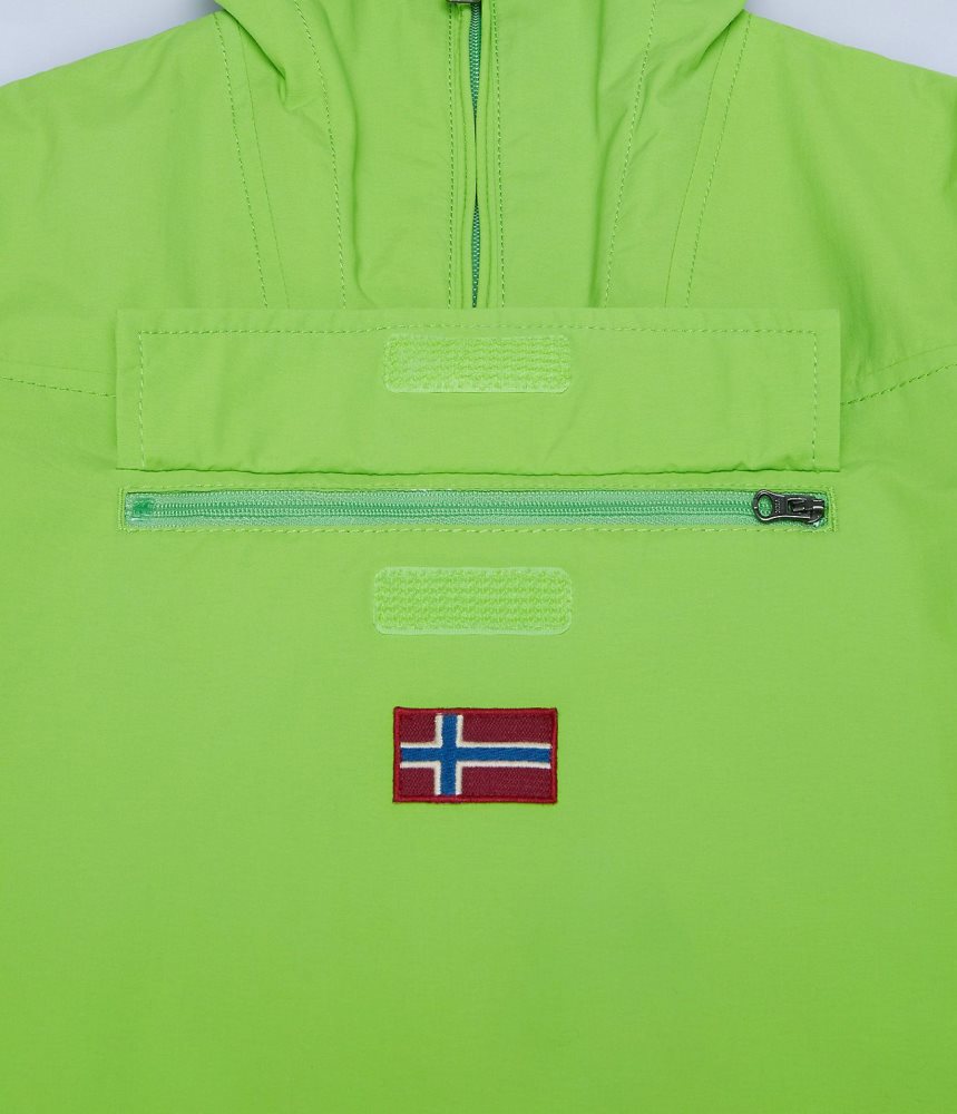 Napapijri Rainforest Winter Anorak Jacket (4-16 YEARS) Anoraks Kinderen Groen | QMGRDAH-62