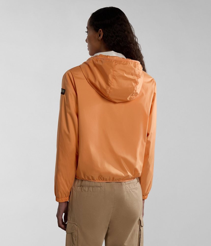 Napapijri Raymi Short Jacket Windjak Dames Oranje | ELCMROV-56