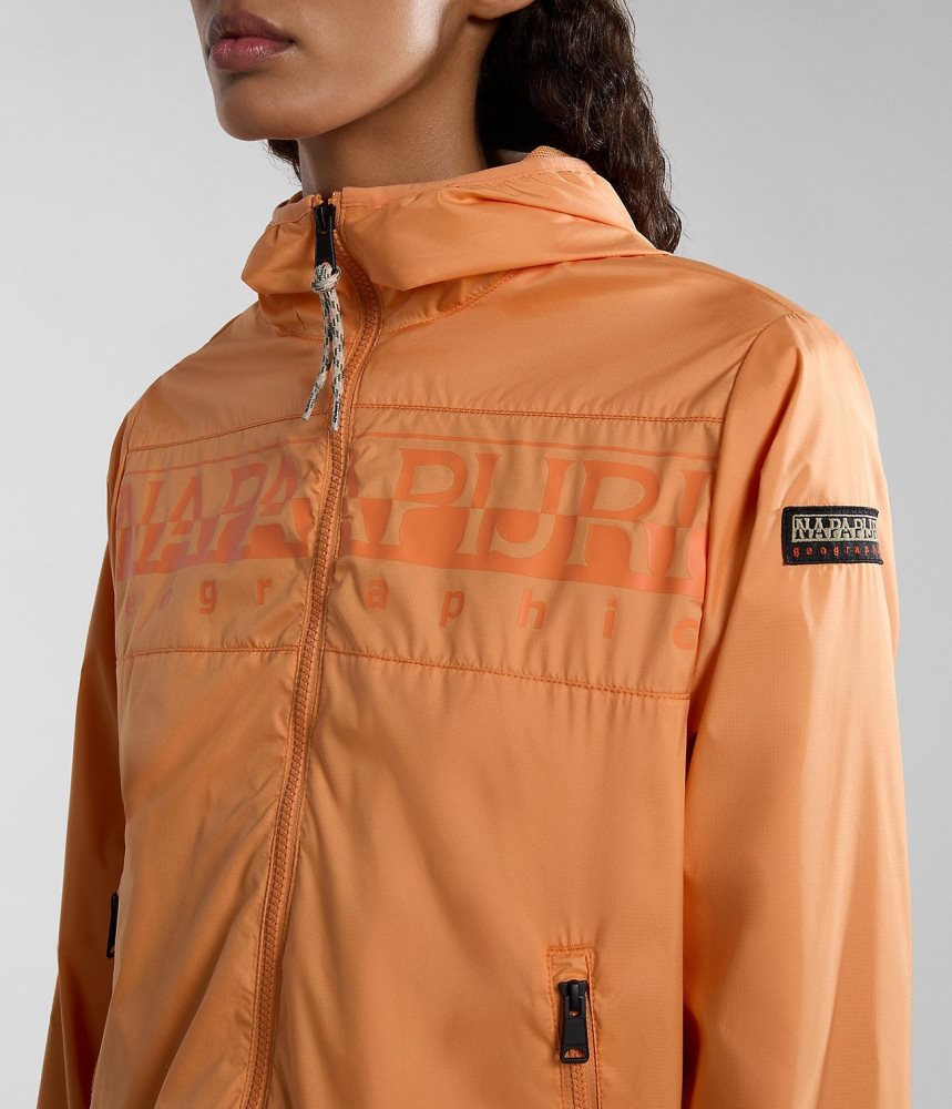 Napapijri Raymi Short Jacket Windjak Dames Oranje | ELCMROV-56