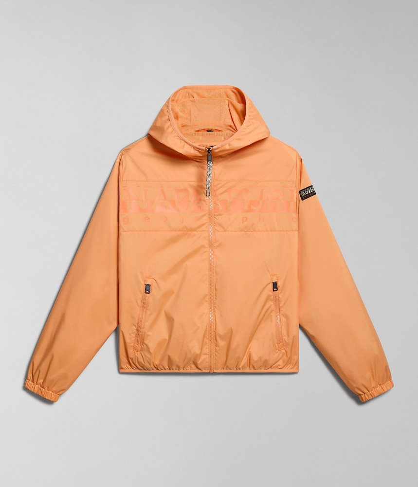 Napapijri Raymi Short Jacket Windjak Dames Oranje | ELCMROV-56