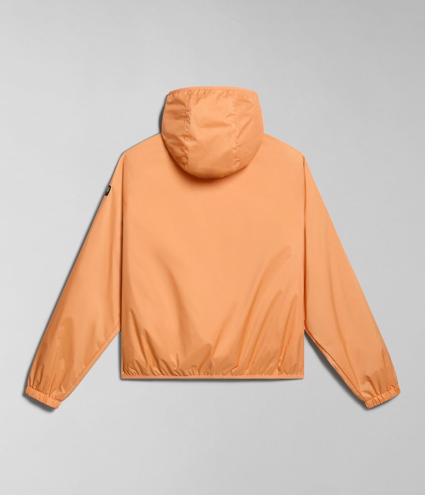 Napapijri Raymi Short Jacket Windjak Dames Oranje | ELCMROV-56