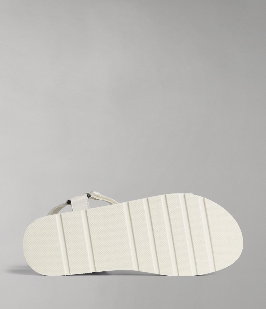 Napapijri Ripstop Dahlia Sandals Sandalen Dames Wit | JCZNKAT-19
