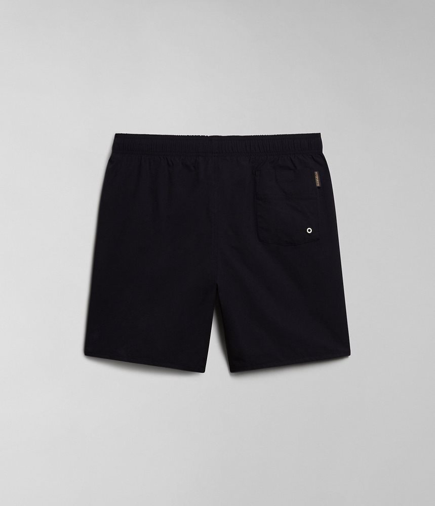 Napapijri Sahtu Swimming Trunks Zwembroek Heren Zwart | MWRFJEP-26