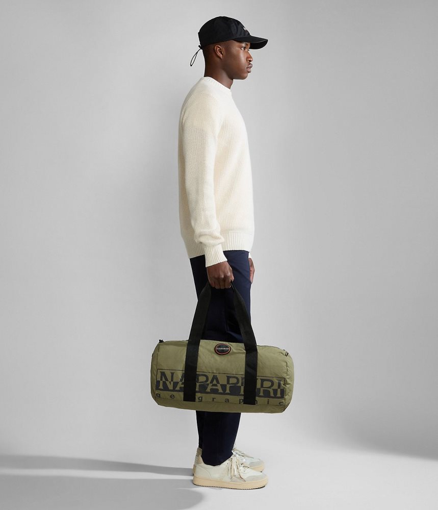 Napapijri Salinas Small Duffle Bag Plunjezak Kinderen Groen | BDIACZO-31