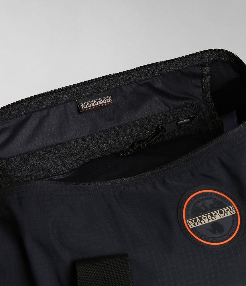 Napapijri Salinas Small Duffle Bag Plunjezak Heren Zwart | XGFODQC-13
