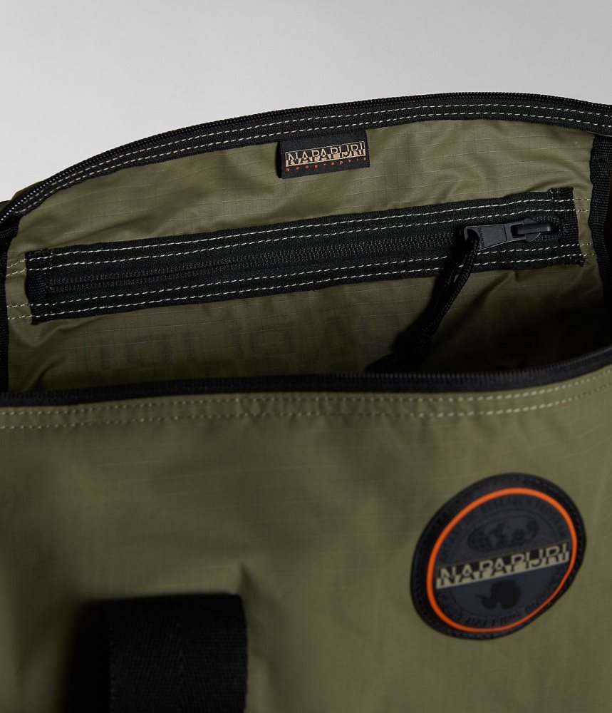 Napapijri Salinas Small Duffle Bag Plunjezak Dames Groen | MINRUPS-04