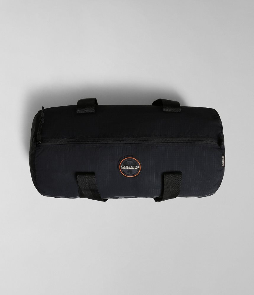 Napapijri Salinas Small Duffle Bag Plunjezak Kinderen Zwart | HKSZETD-79