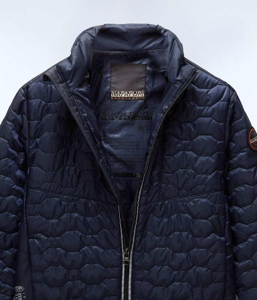 Napapijri Sarine Puffer Jacket (4-16 YEARS) Puffer Jas Kinderen Donkerblauw | LQPOUSV-29