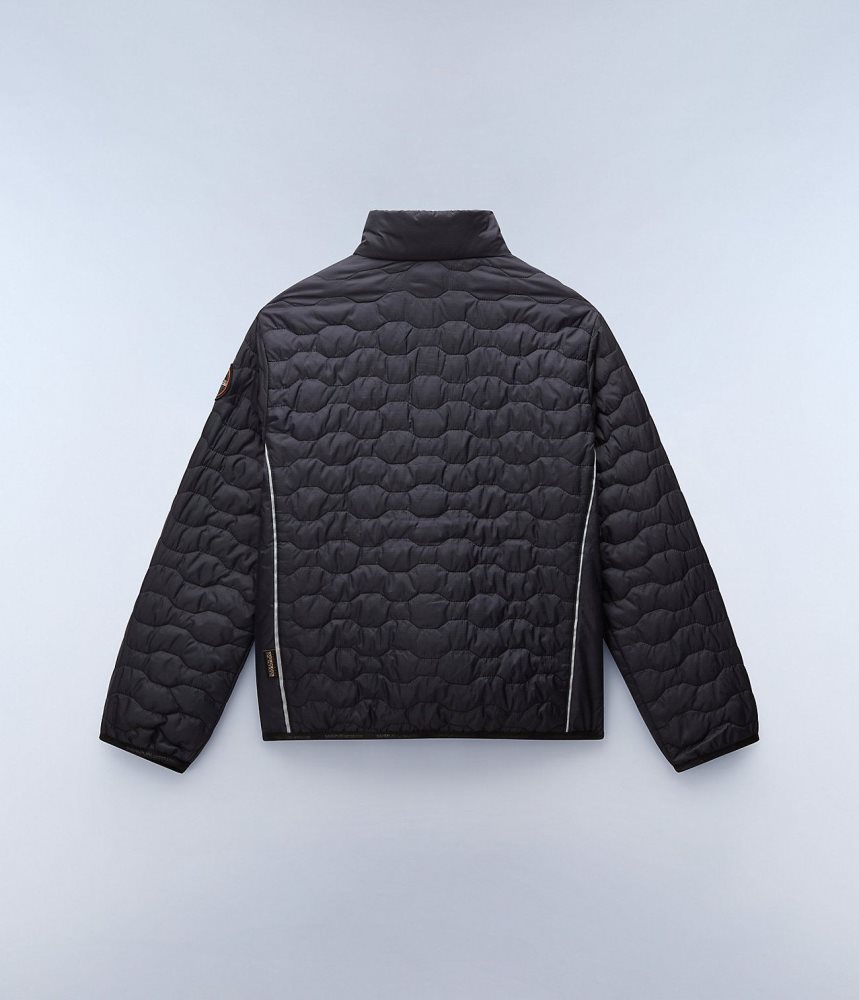 Napapijri Sarine Puffer Jacket (4-16 YEARS) Puffer Jas Kinderen Zwart | LOXRTFP-76