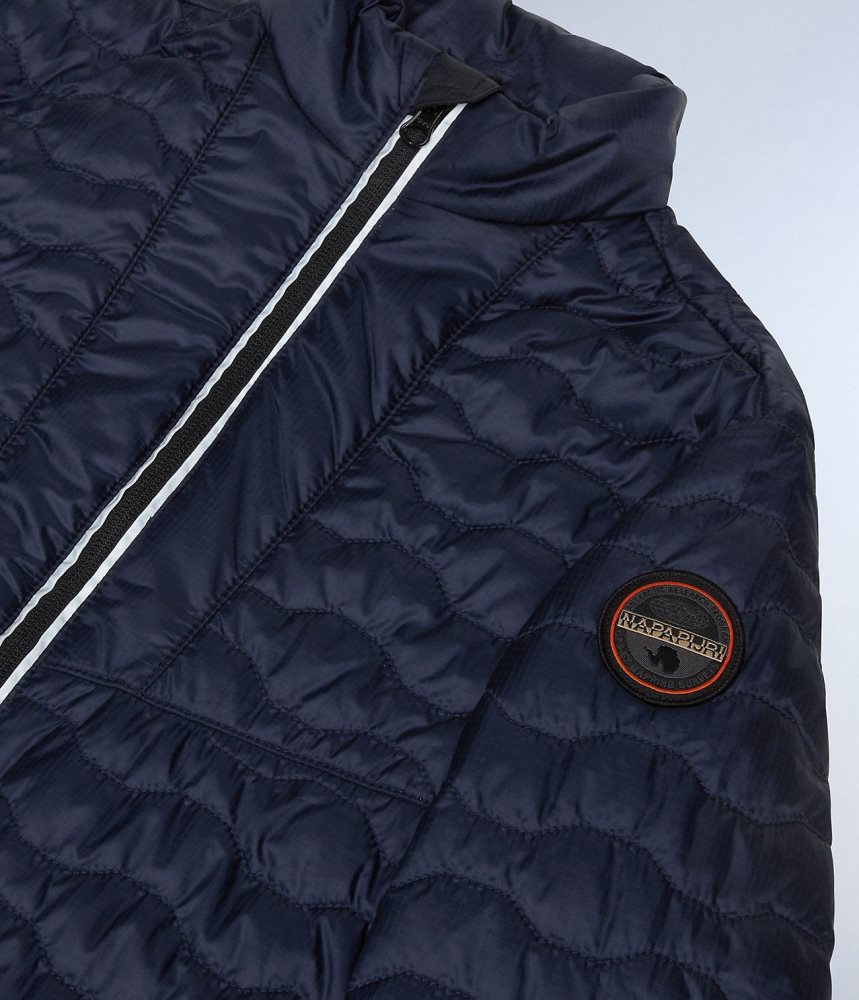 Napapijri Sarine Puffer Jacket (4-16 YEARS) Short Jackets Kinderen Donkerblauw | JWRUVAF-47