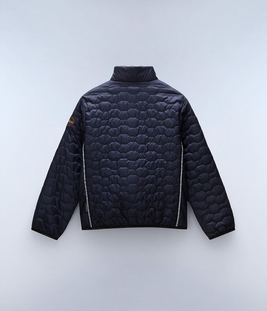 Napapijri Sarine Puffer Jacket (4-16 YEARS) Short Jackets Kinderen Donkerblauw | JWRUVAF-47