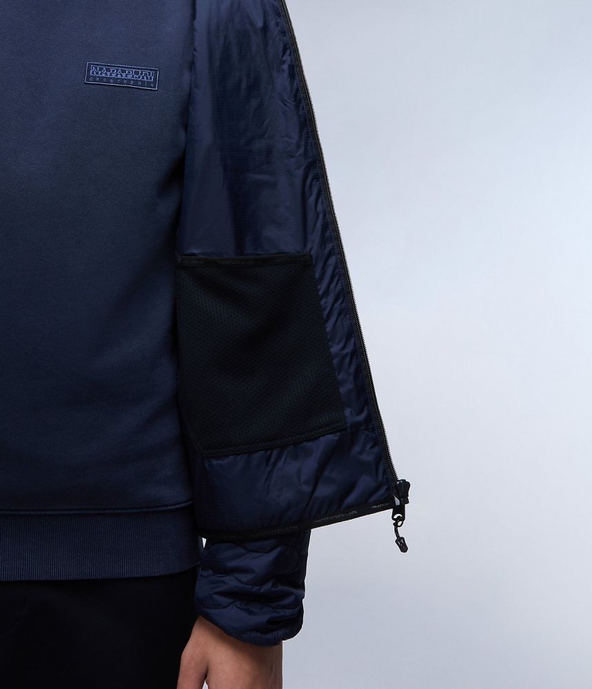 Napapijri Sarine Puffer Jacket Puffer Jas Heren Donkerblauw | AQMCJWH-06