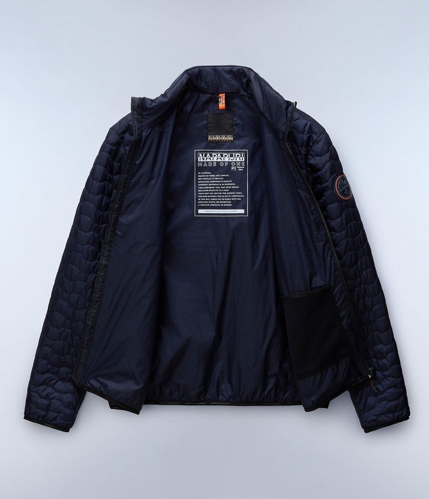 Napapijri Sarine Puffer Jacket Puffer Jas Heren Donkerblauw | AQMCJWH-06