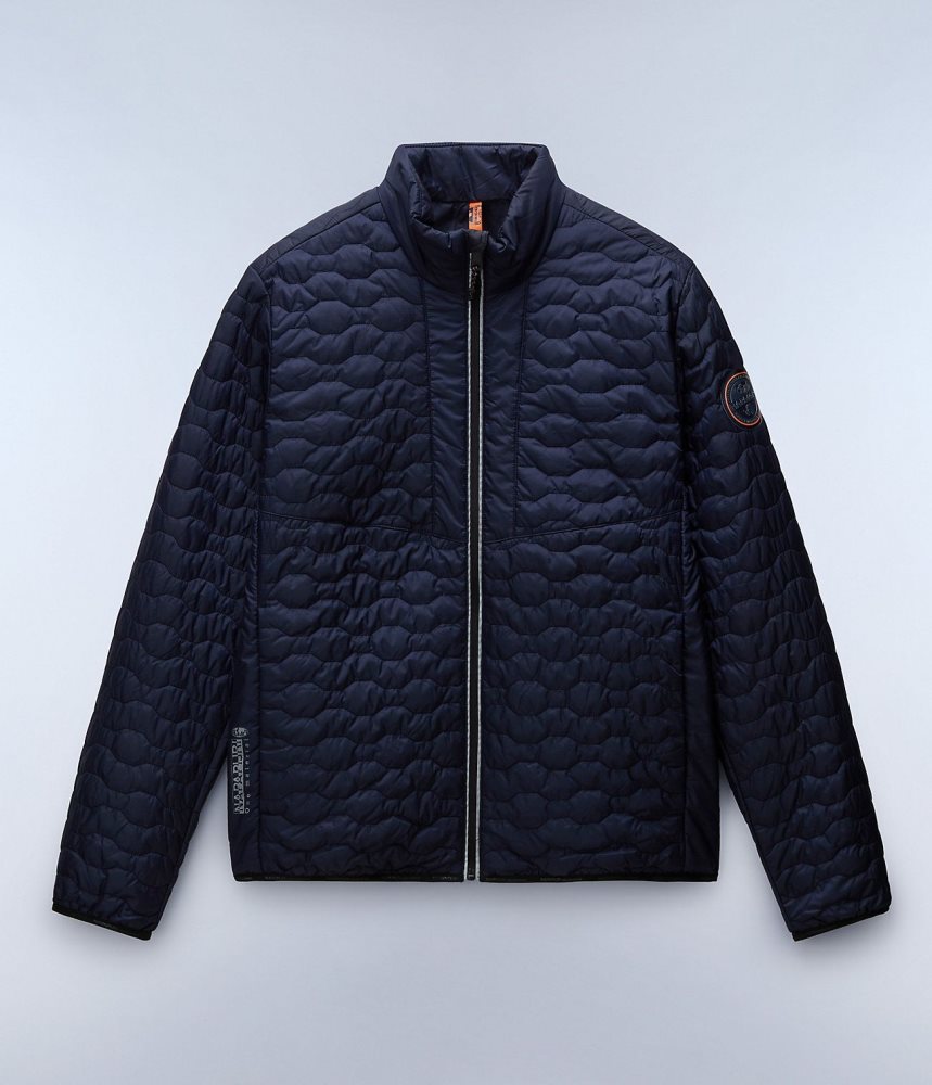 Napapijri Sarine Puffer Jacket Puffer Jas Heren Donkerblauw | AQMCJWH-06
