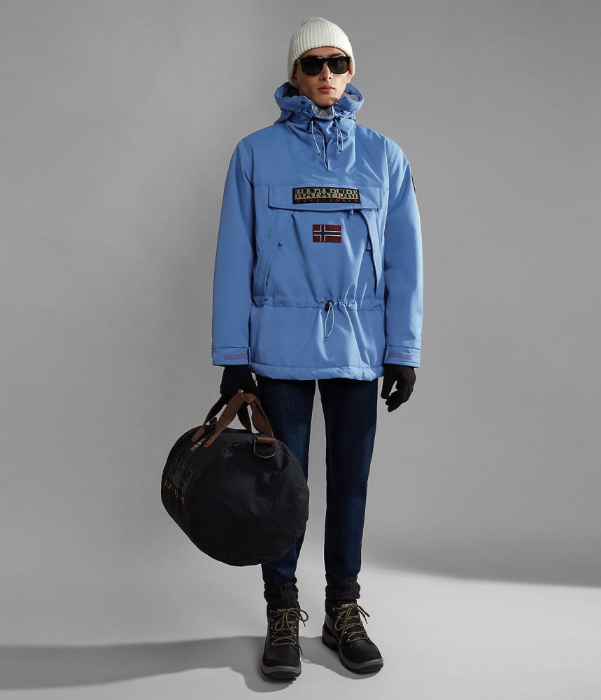 Napapijri Skidoo Anorak Jacket Anoraks Heren Blauw | CLZQITP-84