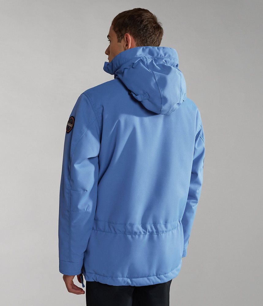 Napapijri Skidoo Anorak Jacket Anoraks Heren Blauw | CLZQITP-84