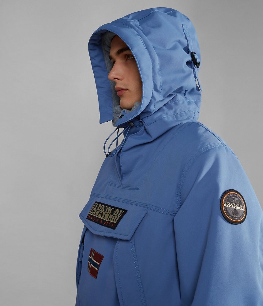 Napapijri Skidoo Anorak Jacket Anoraks Heren Blauw | CLZQITP-84