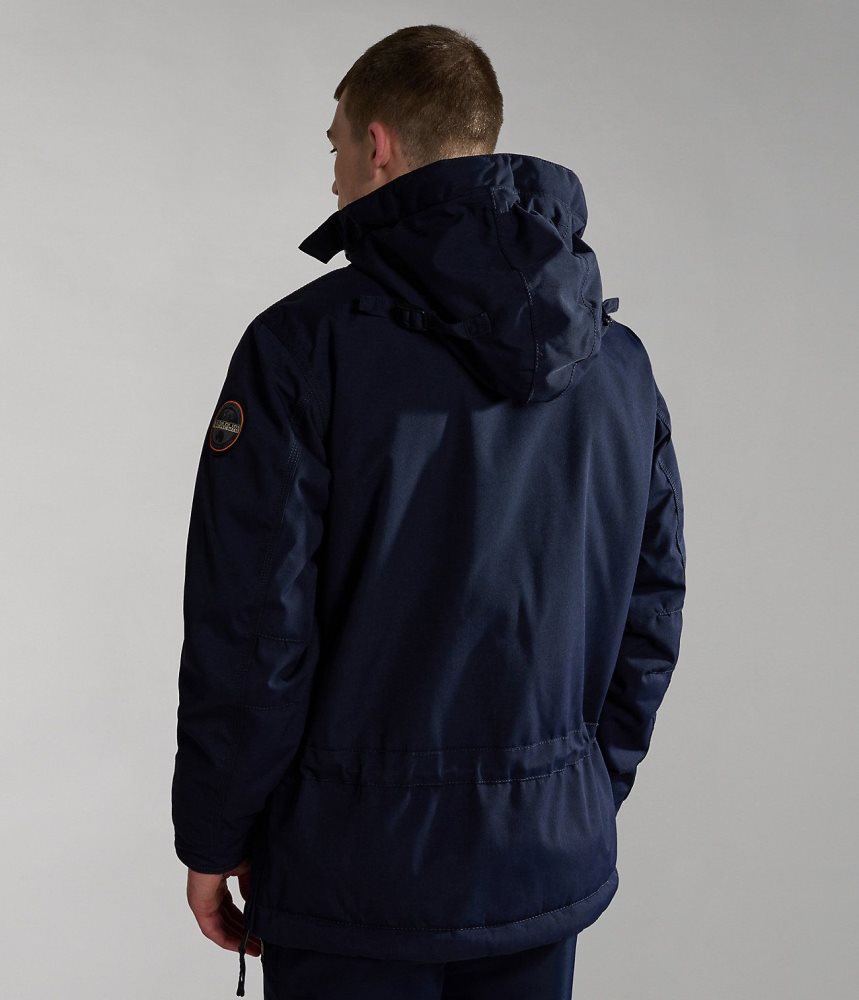 Napapijri Skidoo Anorak Jacket Anoraks Heren Donkerblauw | YISTOXA-09
