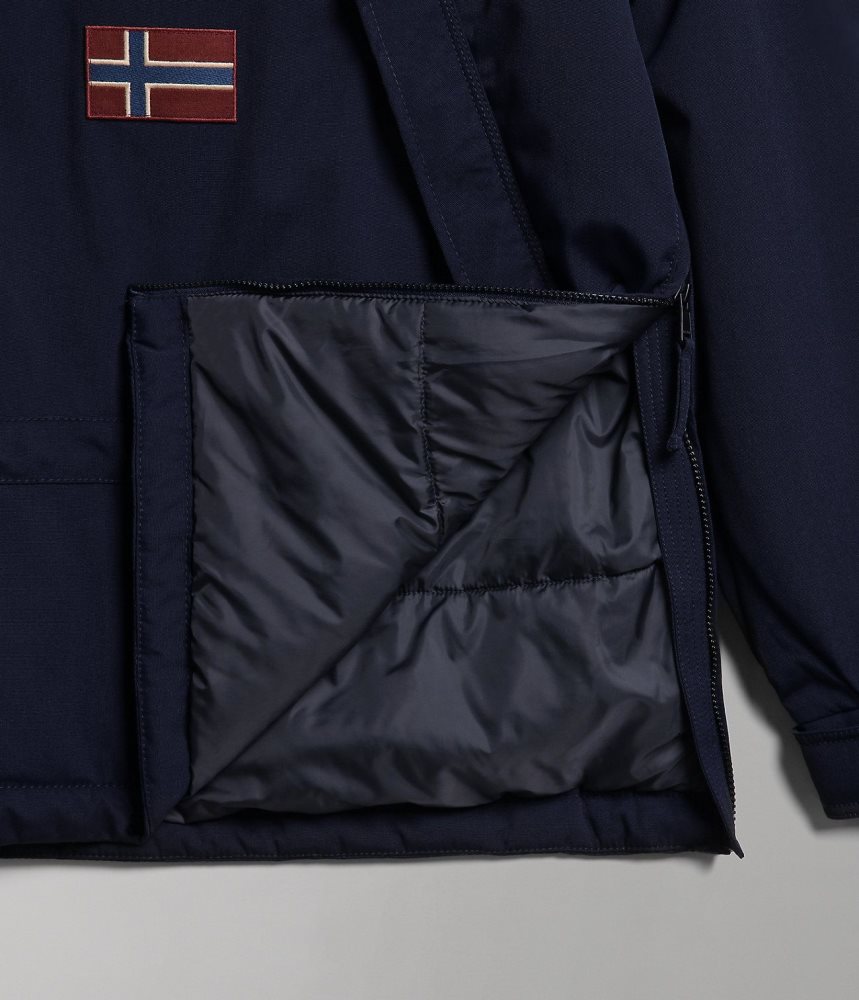 Napapijri Skidoo Anorak Jacket Anoraks Heren Donkerblauw | YISTOXA-09