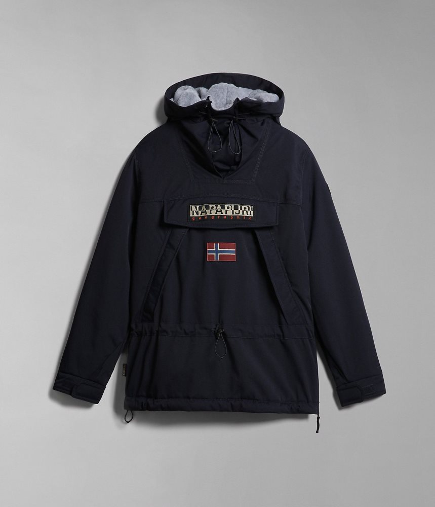 Napapijri Skidoo Anorak Jacket Anoraks Heren Donkerblauw | YISTOXA-09