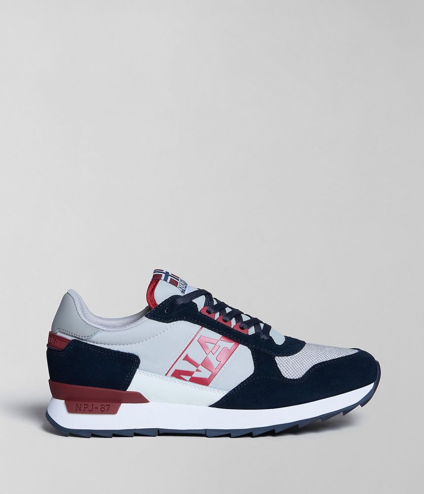 Napapijri Stab Trainers Sportschoenen Heren Grijs | WEQIMAX-57