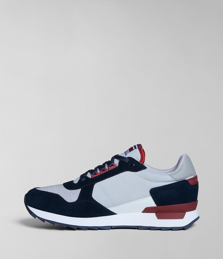 Napapijri Stab Trainers Sportschoenen Heren Grijs | WEQIMAX-57