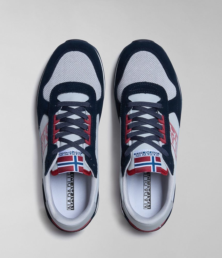 Napapijri Stab Trainers Sportschoenen Heren Grijs | WEQIMAX-57
