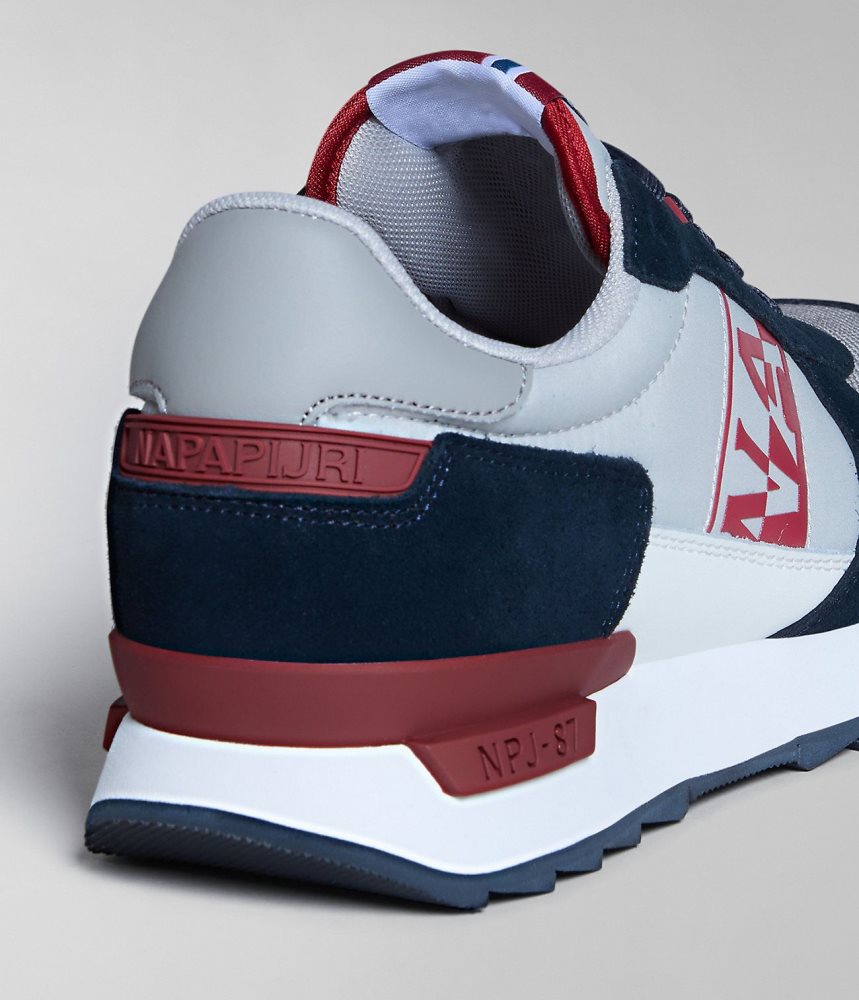 Napapijri Stab Trainers Sportschoenen Heren Grijs | WEQIMAX-57