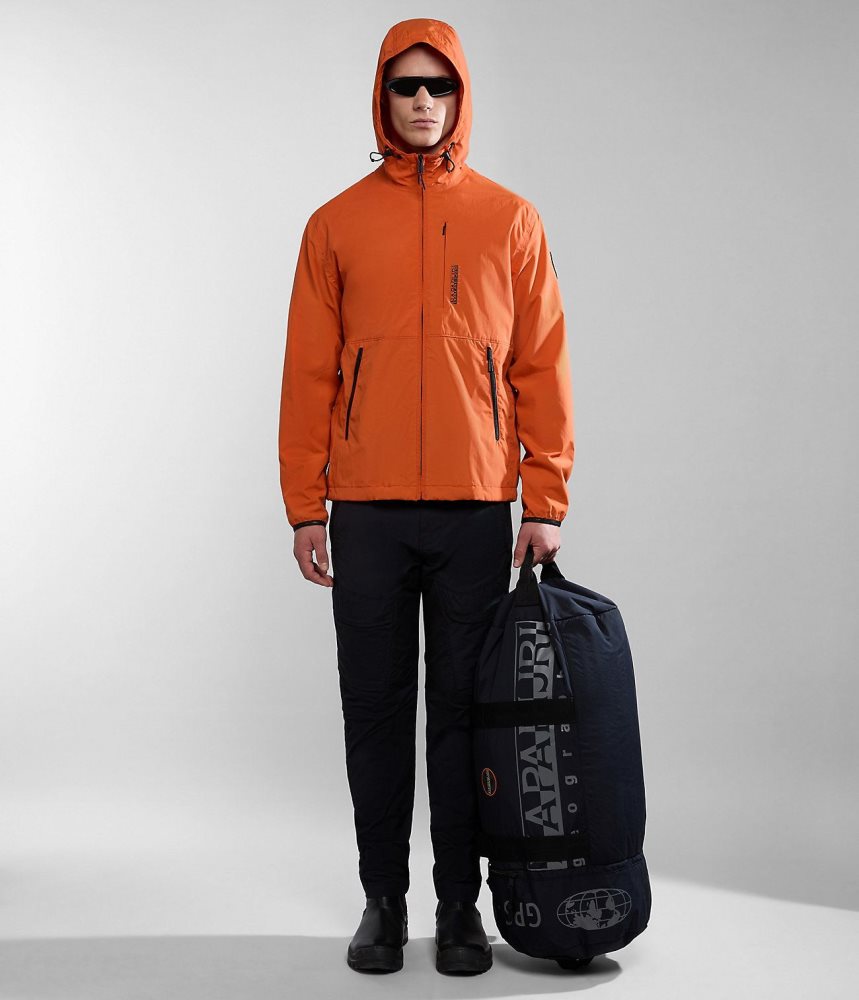 Napapijri Tundra Jacket Windjak Heren Oranje | KCASBTU-91