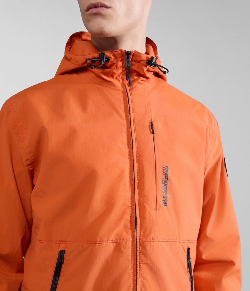 Napapijri Tundra Jacket Windjak Heren Oranje | KCASBTU-91