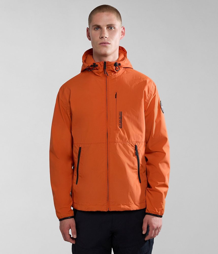 Napapijri Tundra Jacket Windjak Heren Oranje | KCASBTU-91