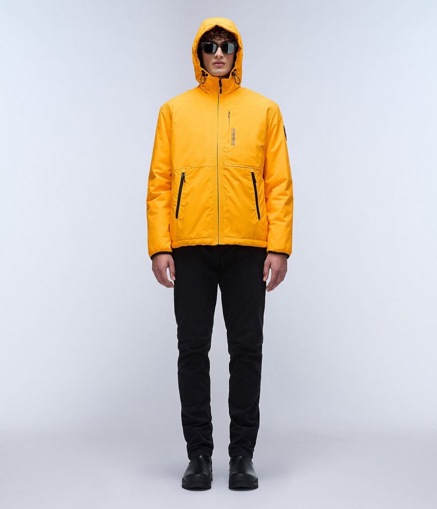 Napapijri Tundra Winter Jacket Lightweight Jackets Heren Oranje | HTWDOQK-67