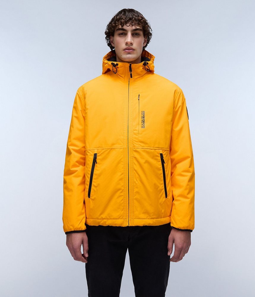 Napapijri Tundra Winter Jacket Lightweight Jackets Heren Oranje | HTWDOQK-67