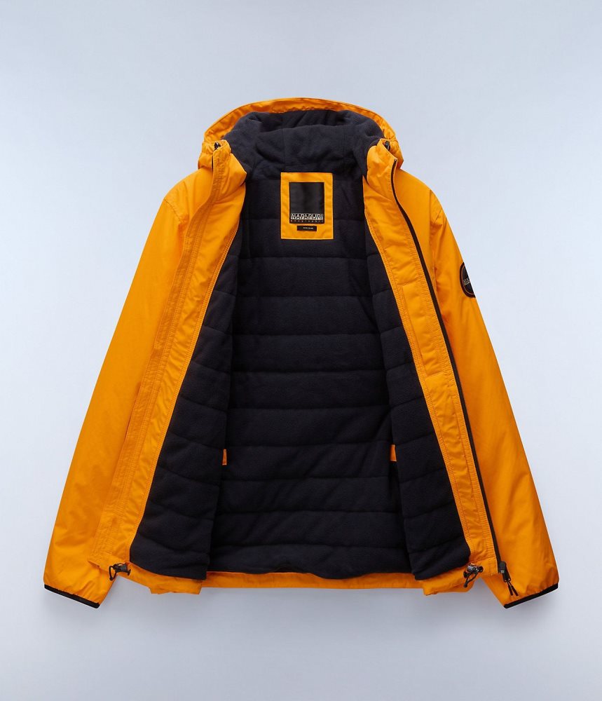 Napapijri Tundra Winter Jacket Lightweight Jackets Heren Oranje | HTWDOQK-67
