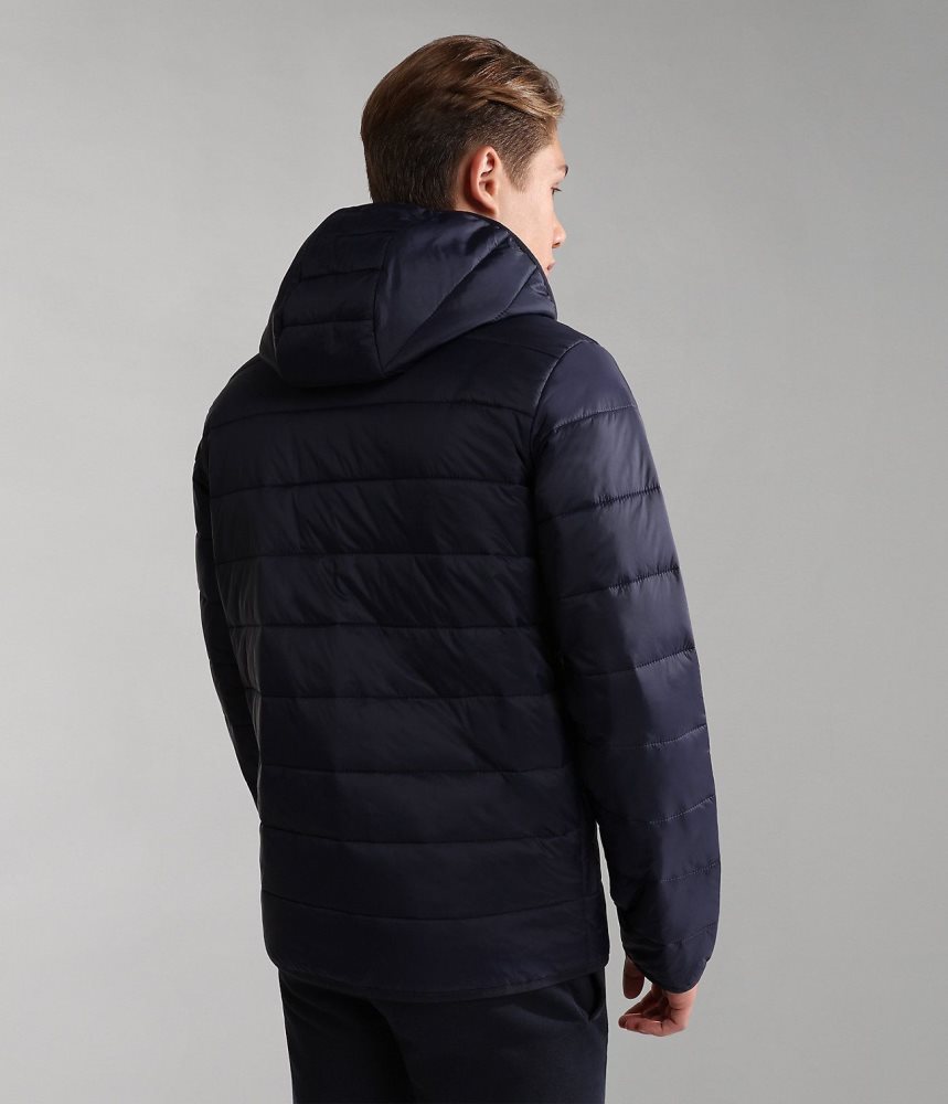 Napapijri Verna Puffer Jacket (4-16 YEARS) Puffer Jas Kinderen Donkerblauw | IXKENDW-74