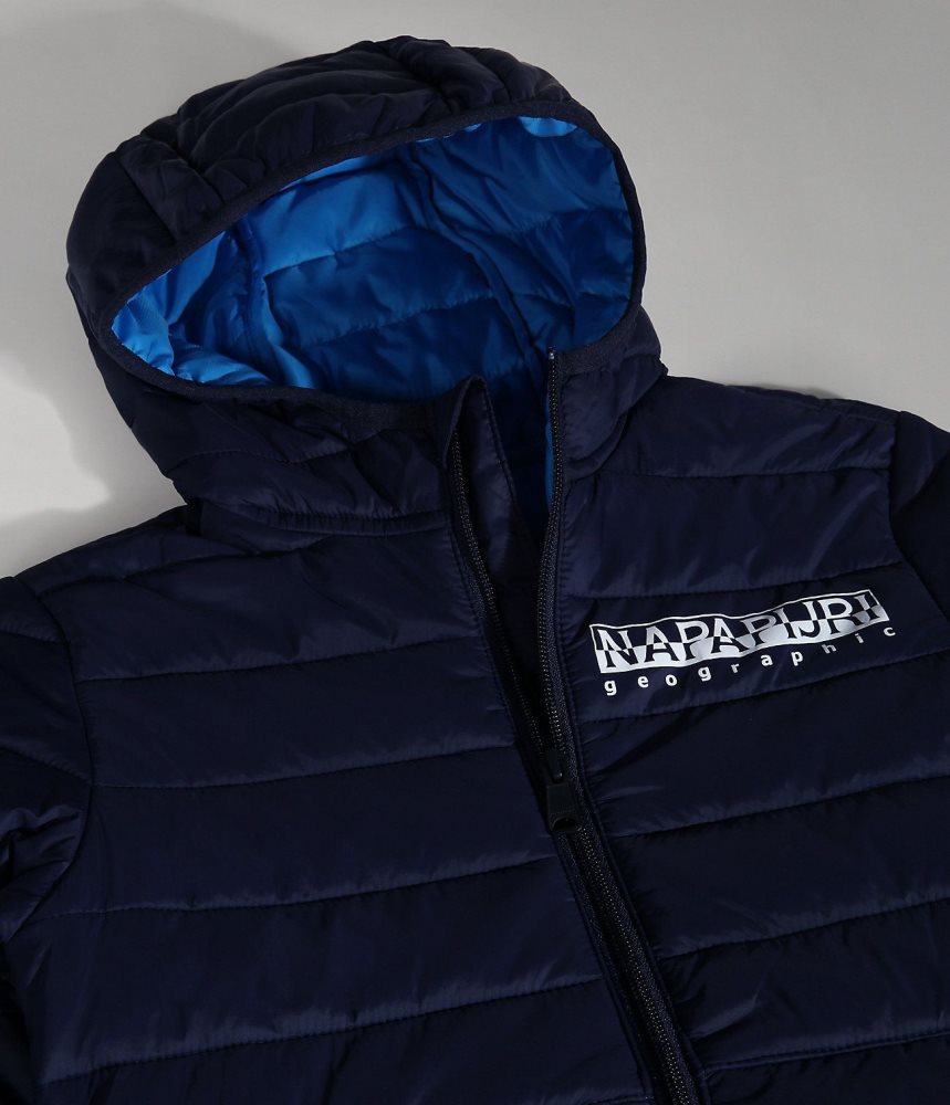 Napapijri Verna Puffer Jacket (4-16 YEARS) Puffer Jas Kinderen Donkerblauw | IXKENDW-74