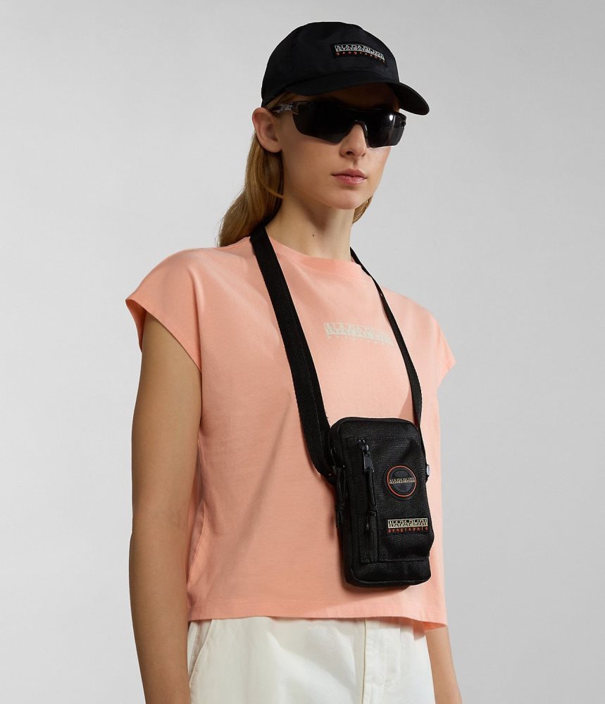 Napapijri Voyage Crossover Bag Tassen Dames Zwart | WTQRJKA-82